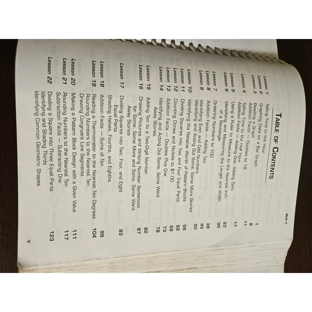 Saxon Math 3 Teacher Edition Homeschool Blue Spiral Bound Larson